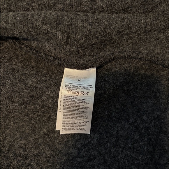 Mens Chore Coat from Banana Republic - New and Only Worn Once Grey Size Medium - Picture 8 of 8
